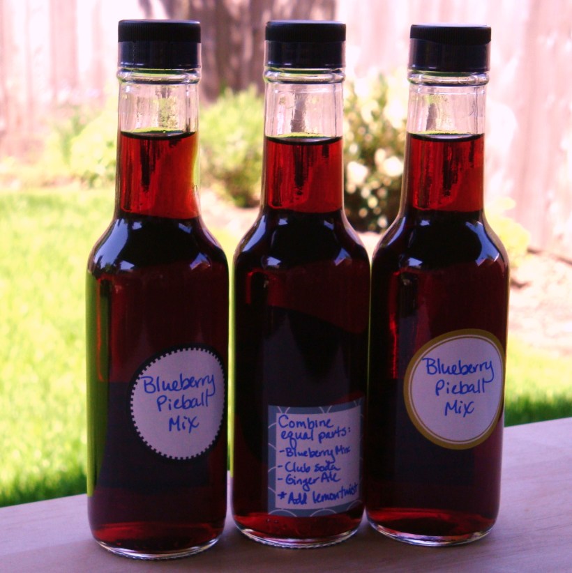 Blueberry pieball mix for sharing